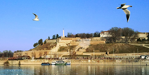 reka Sava ispod tvrđave